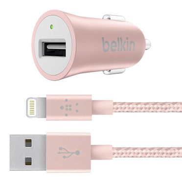 F8J186BT04-C00 - Belkin - mobile device charger Auto Pink,White