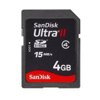SDSDRH-004G - Sandisk - 4Gb Ultra-Ii (Sdhc) Secure Digital High Capacity Memory Card With Micromate Reader