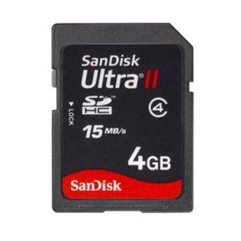 SDSDRH-004G-A11 - Sandisk - 4Gb Ultra-Ii (Sdhc) Secure Digital High Capacity Memory Card With Micromate Reader