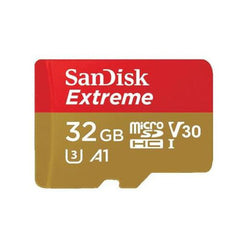 SDSQXAF-032G-GN6AA - Sandisk - Extreme 32Gb Class 10 Microsdhc Uhs-I Flash Memory Card For Action Cameras