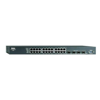 0FC762 - DELL - PowerconNECt 5324 24-Ports 10/100/1000 + 4 X Shared Sfp Gigabit Ethernet Switch