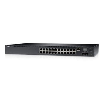 463-7711 - Dell - N1548p 48-Ports 1Gbps PoE+ Managed Switch with 4x 10Gbps SFP+ Ports