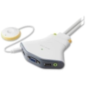 F1DG102UTT - Belkin - Flip USB 2-Port Audio Kvm With Remote Sleeve