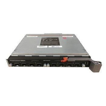 0W9XC3 - DELL - PowerconNECt M8024 9-Ports (4X Sfp+ 3X Cx-4 And 2X 10Gb Base-T Copper Rj45 Ports) Rack-Mountable 1U Switch For Poweredge M1000E (Refurbish