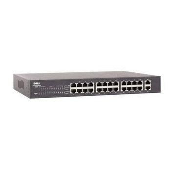 0TJ657 - Dell - Powerconnect 2324 24-Ports 10/100 Fast Ethernet Switch