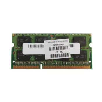 641369-001 - HP - 4GB DDR3 SoDimm Non ECC PC3-12800 1600Mhz 2Rx8 Memory