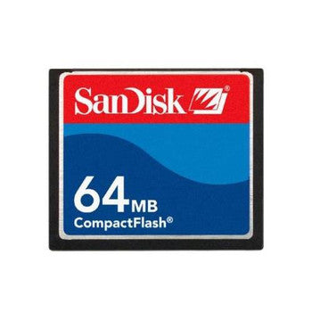 SDCFB-64-A10 - Sandisk - 64Mb Compactflash (Cf) Memory Card For Digital Cameras And Pda'S