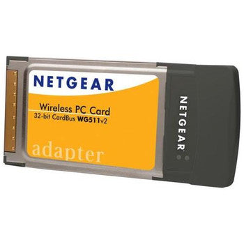 WG511V2 - NETGEAR - 54Mbps 802.11G 32-Bit Cardbus Wireless Pc Card