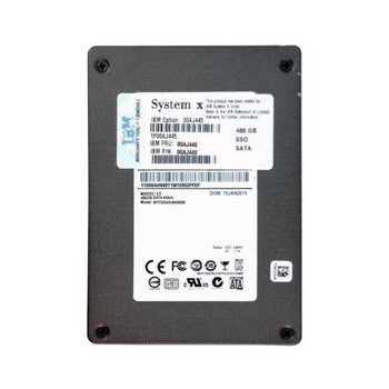 00AJ445 - Lenovo - 480GB MLC SATA 6Gbps Hot Swap Enterprise Value 3.5-inch Internal Solid State Drive (SSD) for System x3550 M5