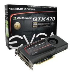 012-P3-1472-BR - EVGA - GeForce GTX 470 SuperClocked 1280MB 320-Bit GDDR5 PCI Express 2.0 x16 HDCP Ready SLI Support Video Graphics Card