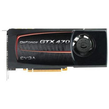 012-P3-1472-AR - EVGA - GeForce GTX 470 SuperClocked 1280MB 320-Bit GDDR5 PCI Express 2.0 x16 Dual DVI/ HDMI Video Graphics Card