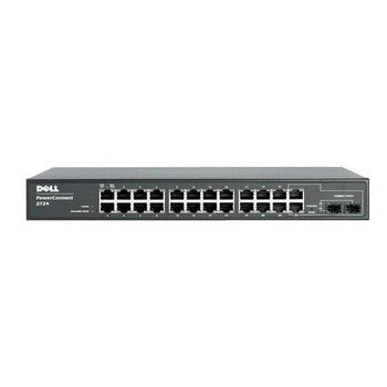 0TJ689 - Dell - Powerconnect 2724 24-Ports 10/100/1000Base-T Gigabit Ethernet Switch