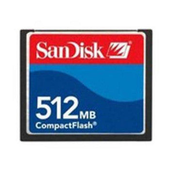 SDCFJ-512 - Sandisk - 512Mb Compactflash (Cf) Memory Card For Digital Camera'S And Pda'S