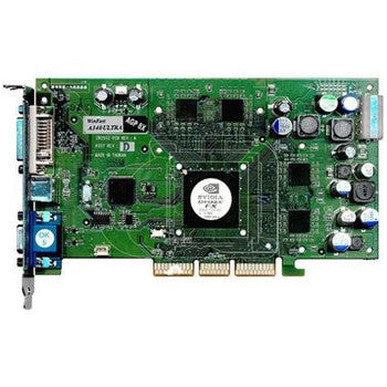 NV34-06 - NVIDIA - GeForce FX 5200 128MB AGP VGA Video Graphics Card