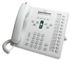 Cp-6961-W-K9= - Cisco - Cisco Uc Phone 6961, Arctic White,Std Ha
