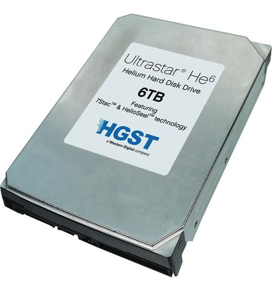 HUS726060ALA641 - HITACHI - Ultrastar He6 6Tb 7200Rpm Sata 6Gb/S 64Mb Cache (Bde) 3.5-Inch Hard Drive