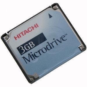 MD3GB-BP - HGST - MICRODRIVE 3K6 HMS360603D5CF00 3GB 3600RPM COMPACTFLASH (CF) 128KB CACHE PLUG-IN MODULE